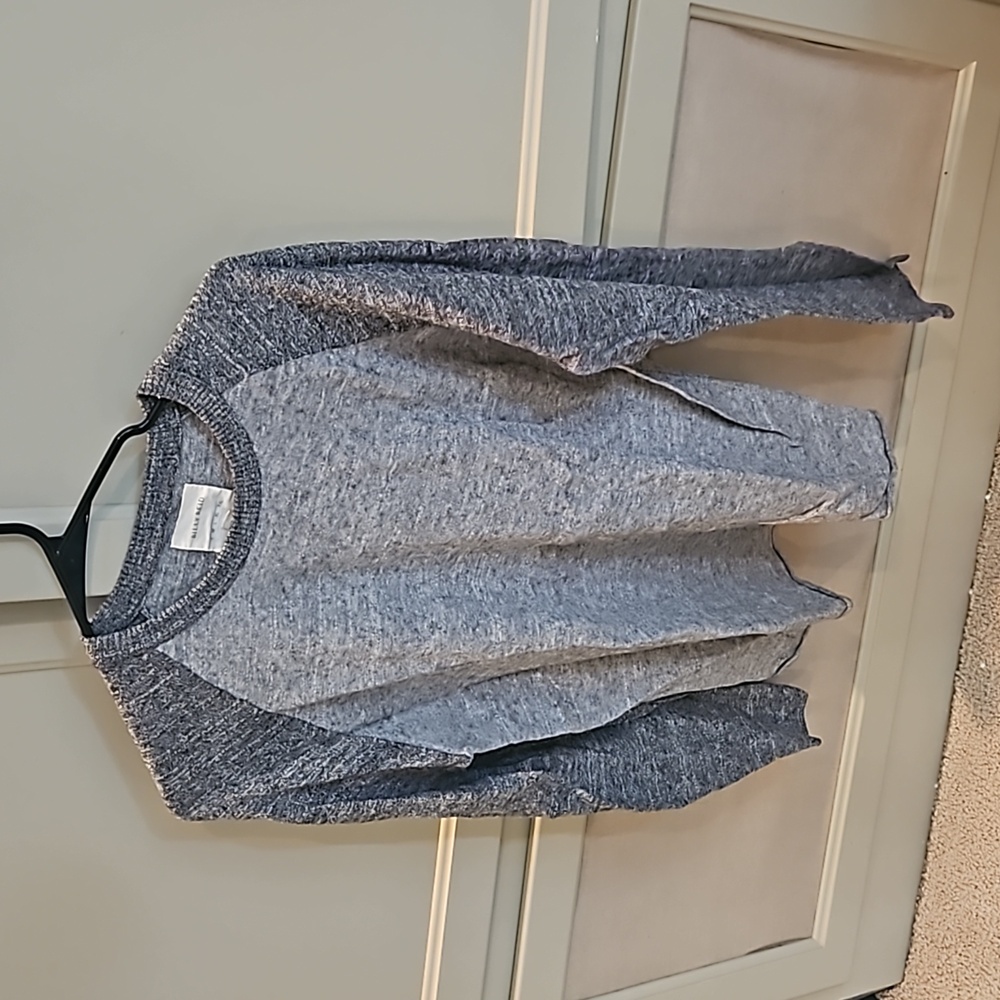 Cotton and wool light sweater